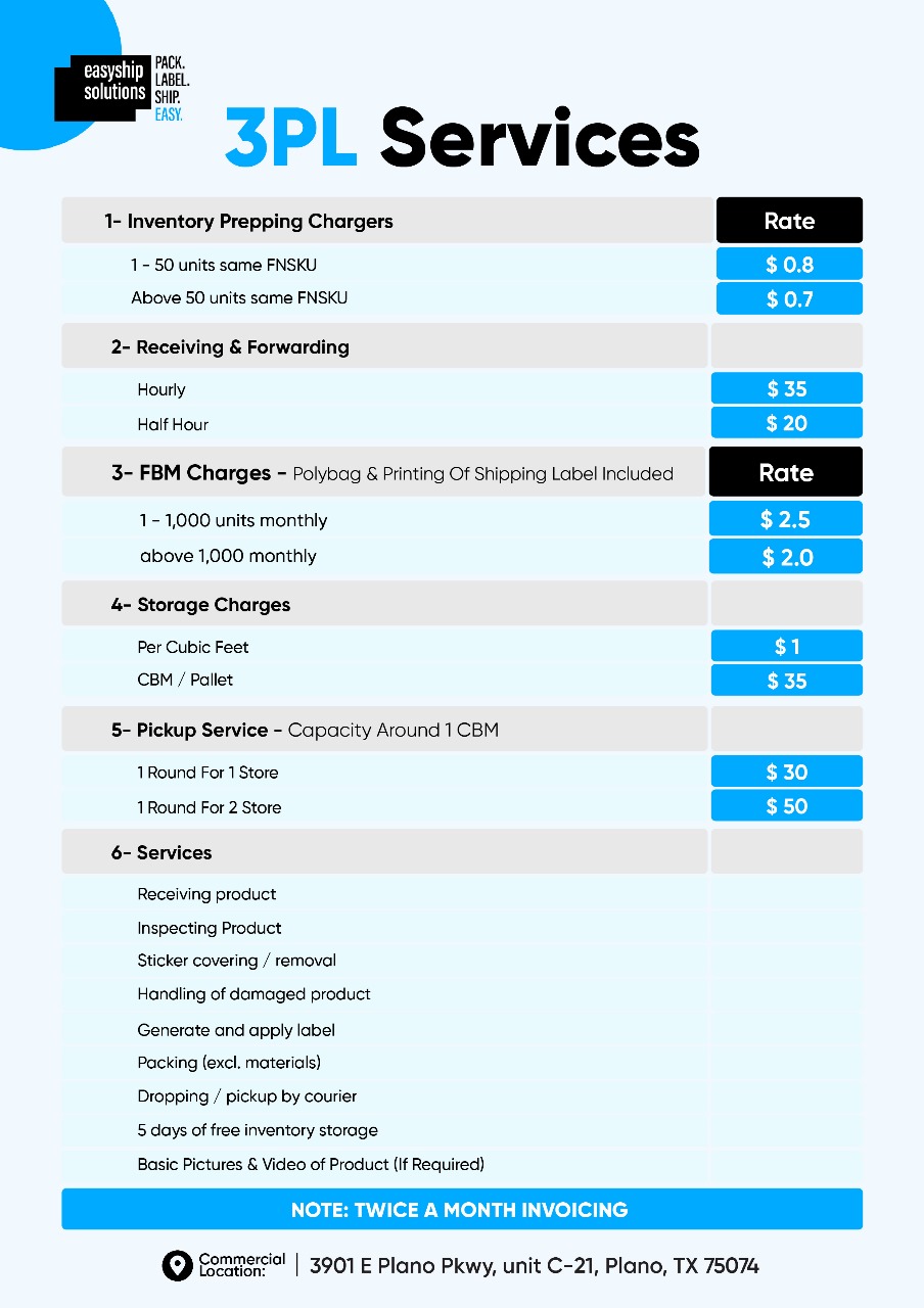 3PL Pricing